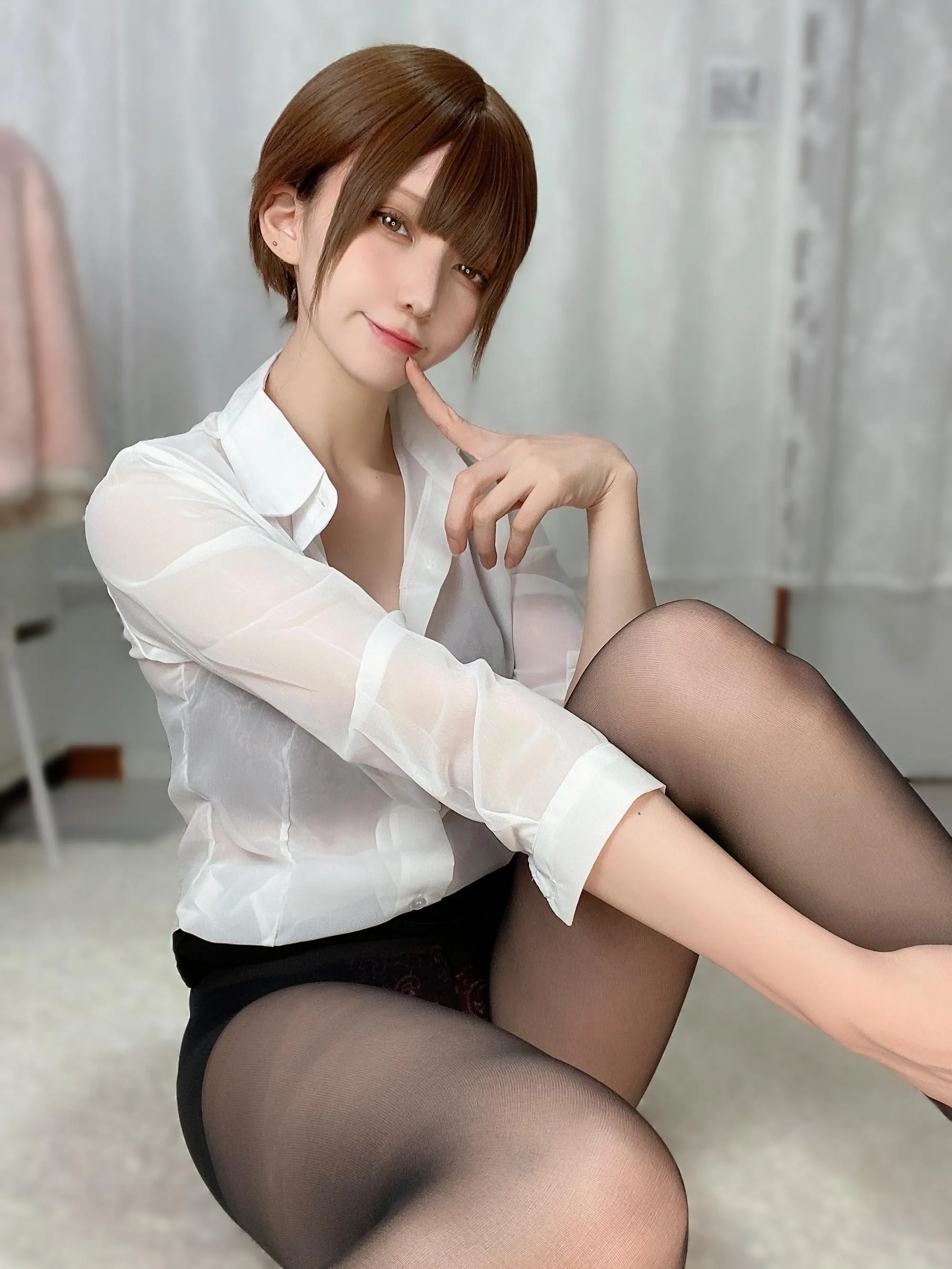 かさぎkasagi – NO.005 Fantia 2022-07月会员订阅-2022-07-30 セクシーすぎた先生 [24P]插图7